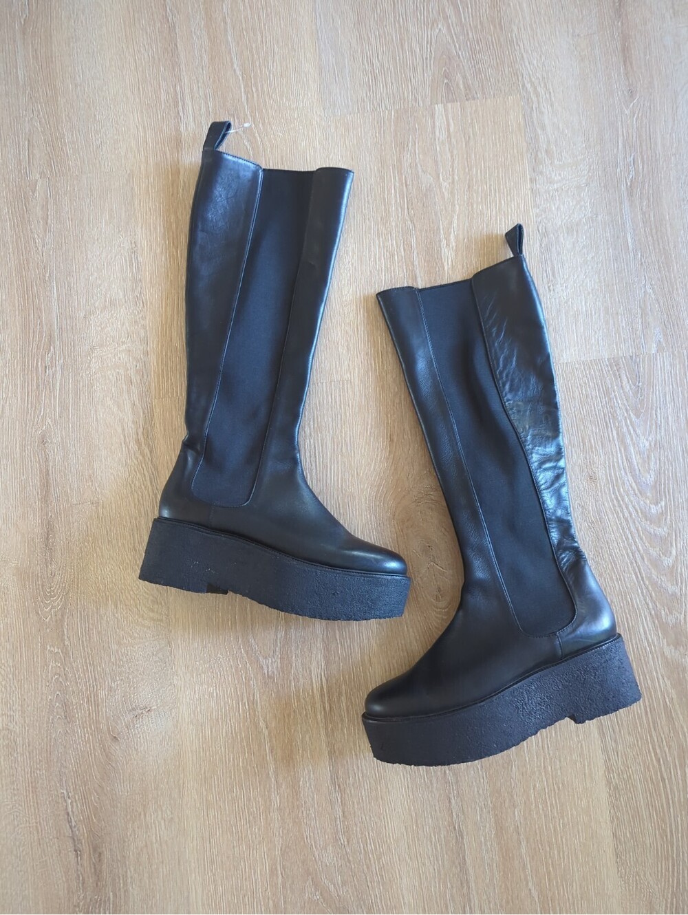 Staud Boots Women’s Black Size 39 Palamino Knee High US Size 8.5 Orig $495